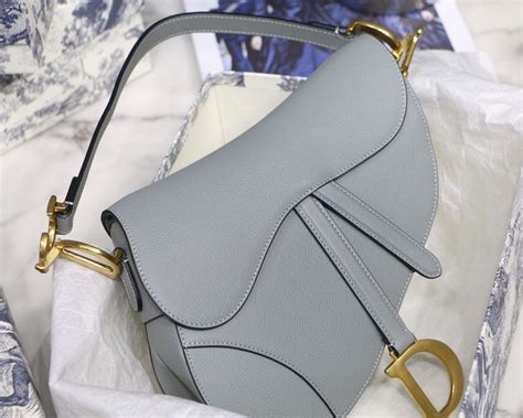 dior saddle bag grey|genuine dior saddle bag.